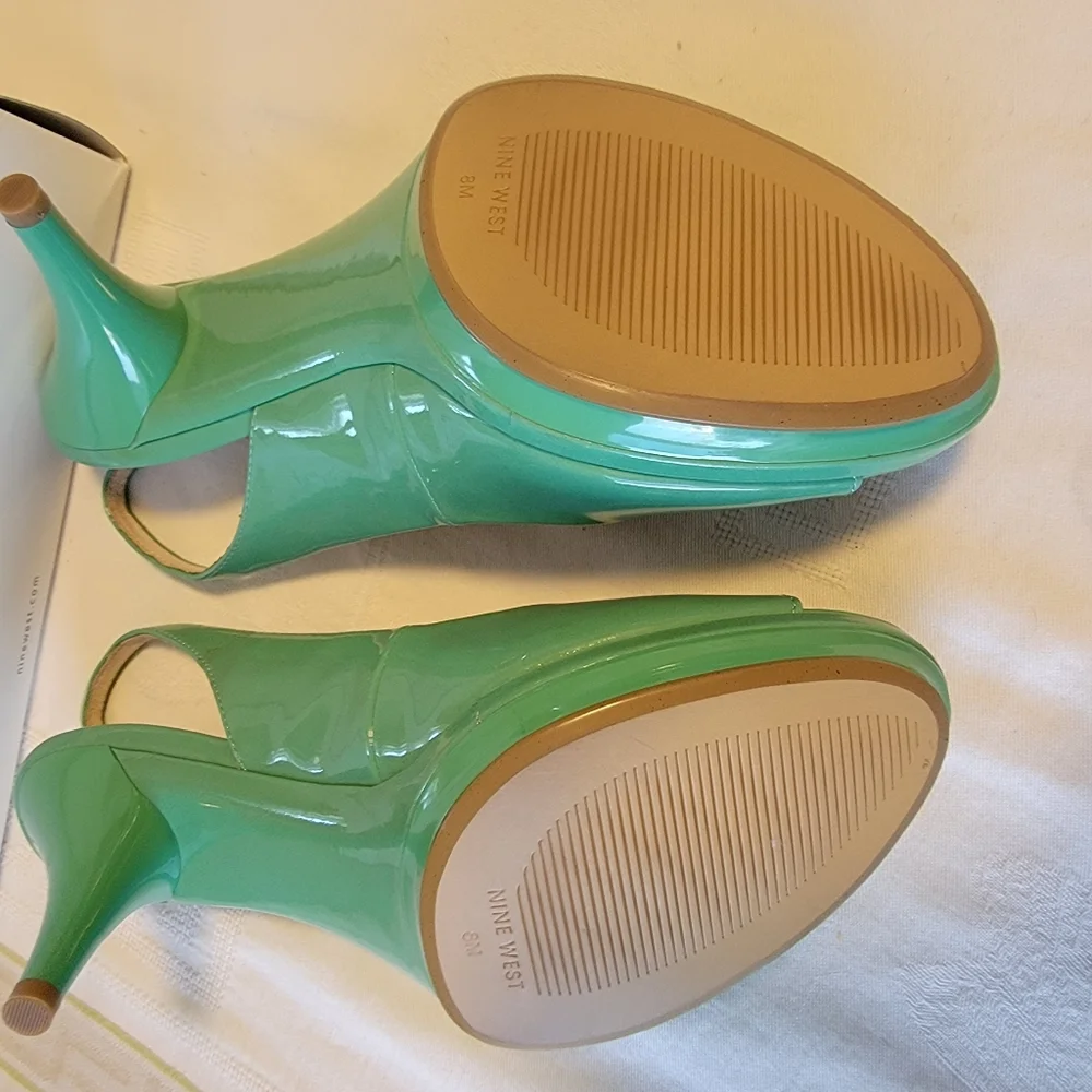 Nine West Heals Sz 8 - Picture 6 of 8